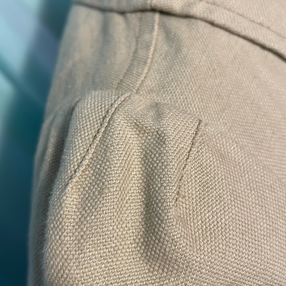 DIANE VON FURSTENBERG cropped jacked embellished sleeves pockets sz 8 - Picture 5 of 8